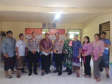 KUNJUNGAN WAKAPOLSEK SERIRIT 